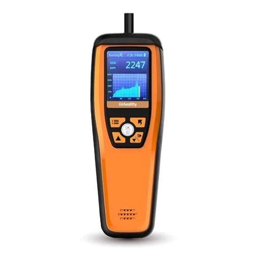 Air quality monitor in home, classroom, and office settings